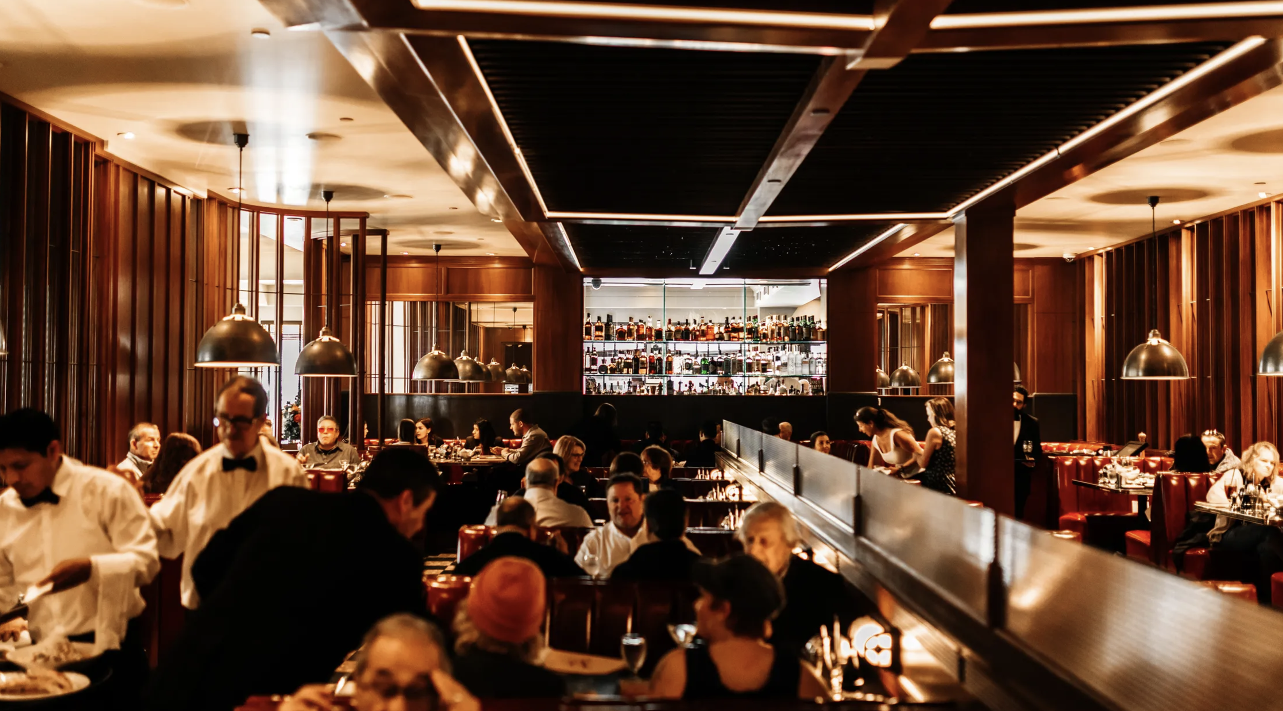 Interior of Original Joe's, Bon Appétit